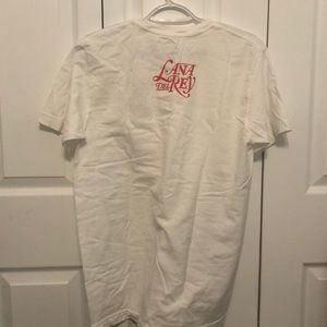 LANA DEL REY CHERRY TEE - OFFICIAL CONCERT MERCH